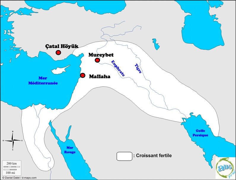 Fleuves De Mesopotamie Le Tigre Et L